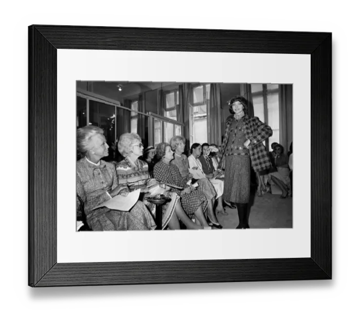 Framed Print : France-Fashion-Chanel Framed Print : France-Fashion-Chanel