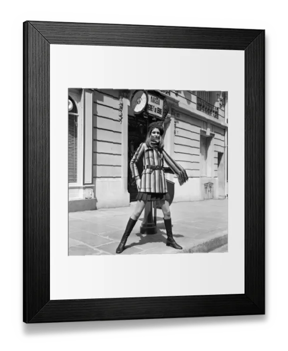 Framed Print : France-Fashion-Lapidus Framed Print : France-Fashion-Lapidus