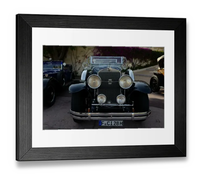 Framed Print : Monaco-Auto-Feature