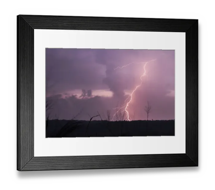 Framed Print : Myanmar-Weather-Lightning