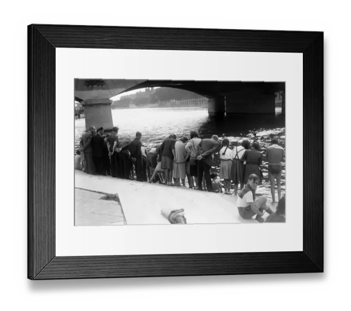 Framed Print : PARIS-SEINE-SUMMER