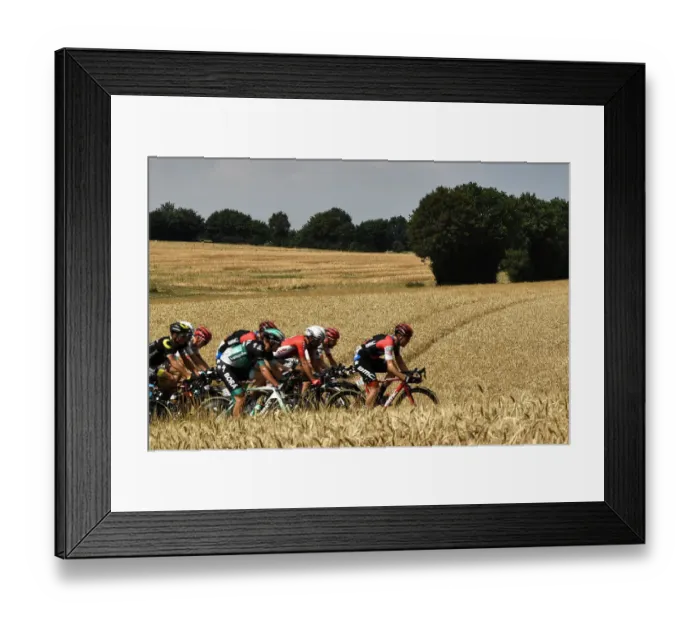 Framed Print : CYCLING-FRA-TDF2018-PACK-POSTCARD
