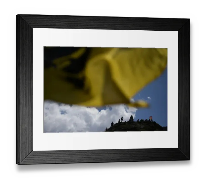 Framed Print : CYCLING-FRA-TDF2018-FANS Framed Print : CYCLING-FRA-TDF2018-FANS