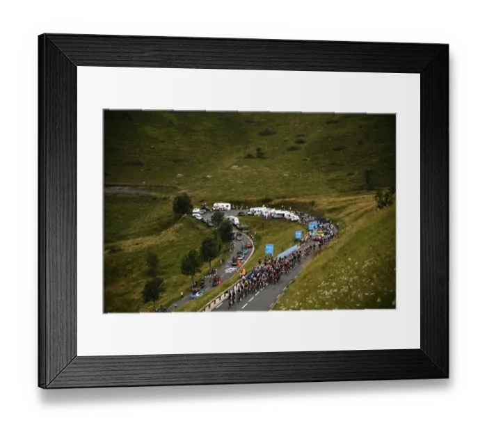 Framed Print : CYCLING-FRA-TDF2018-POSTCARD-PACK
