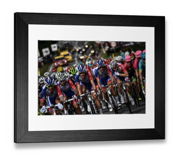 Framed Print : CYCLING-FRA-TDF2018-PACK Framed Print : CYCLING-FRA-TDF2018-PACK