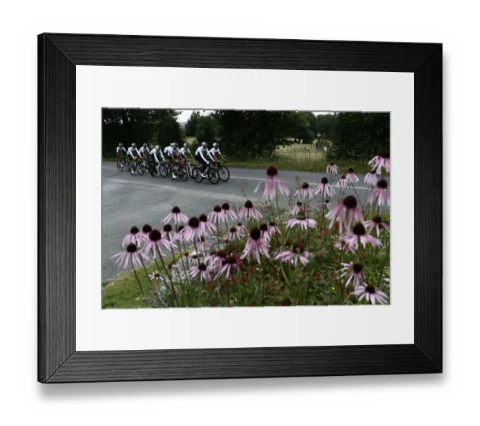 Framed Print : Great Britains Team Sky Cycling Team