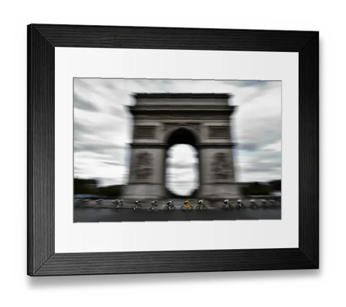 Framed Print : CYCLING-FRA-TDF2018-POSTCARD