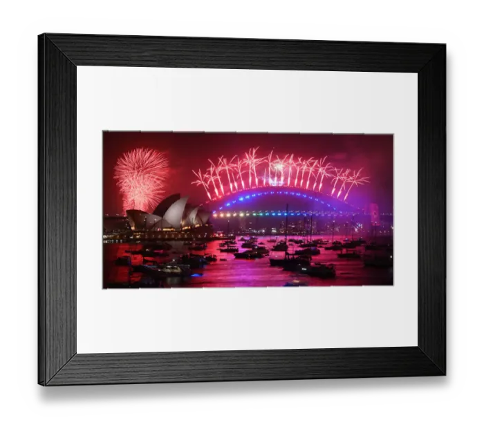 Framed Print : AUSTRALIA-NEW YEAR