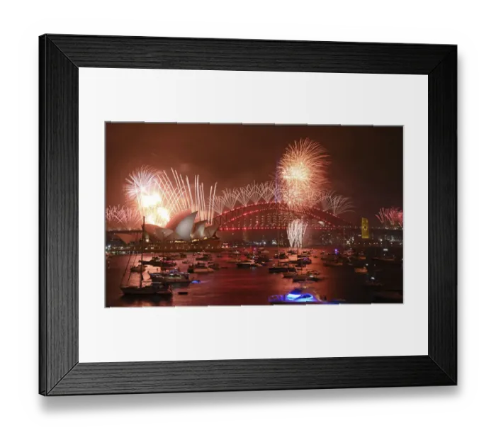 Framed Print : AUSTRALIA-NEW YEAR