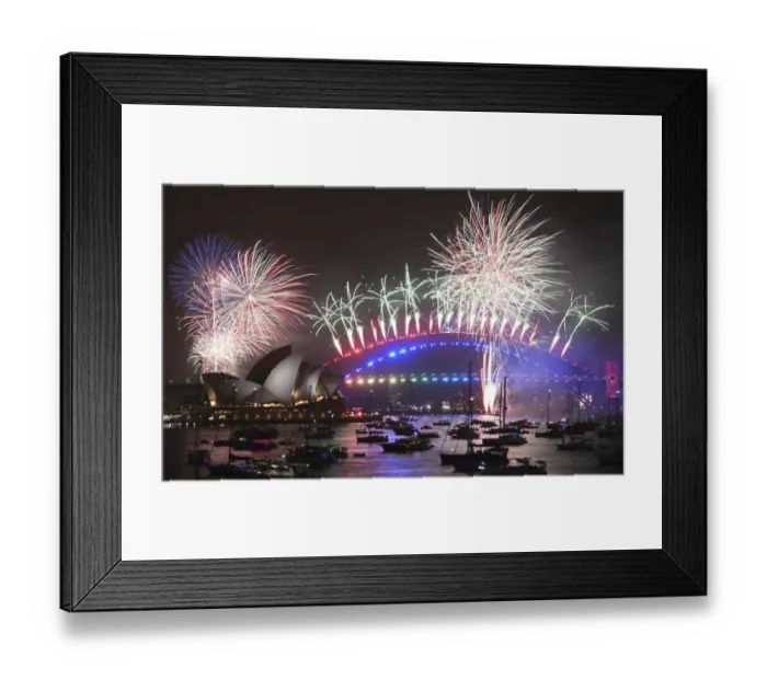 Framed Print : AUSTRALIA-NEW YEAR