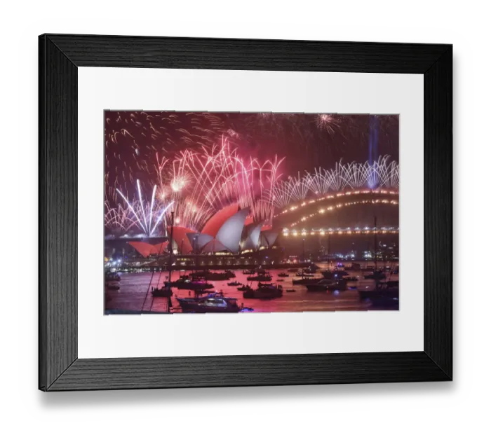 Framed Print : AUSTRALIA-NEW YEAR