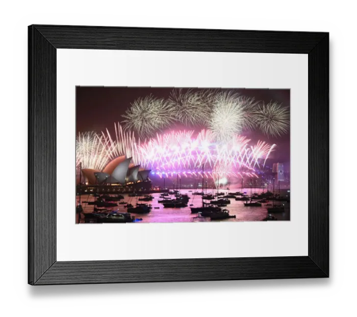 Framed Print : AUSTRALIA-NEW YEAR Framed Print : AUSTRALIA-NEW YEAR