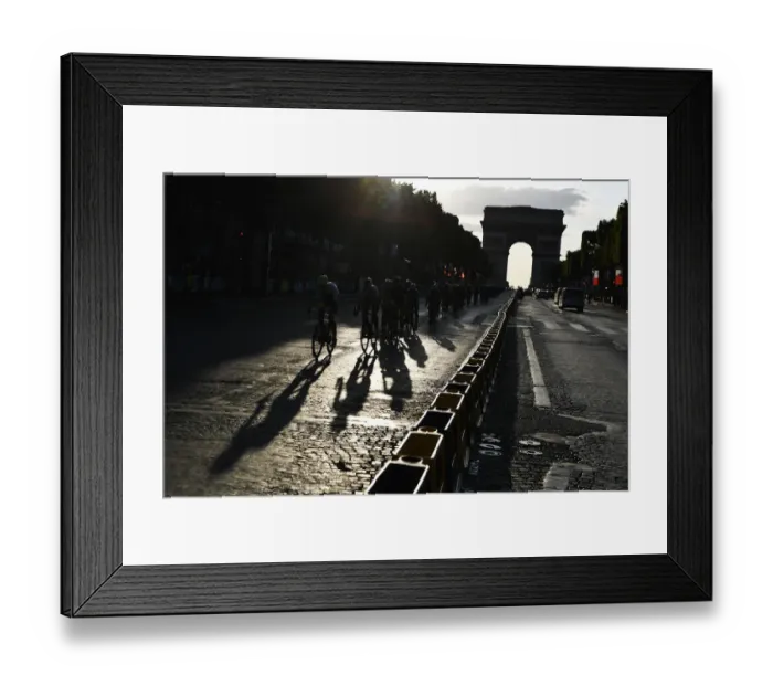 Framed Print : CYCLING-FRA-TDF2019-POSTCARD