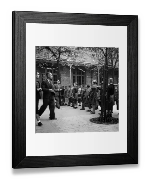 Framed Print : FRANCE-EDUCATION-SCHOOL