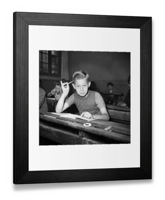 Framed Print : FRANCE-EDUCATION-BACK TO SCHOOL Framed Print : FRANCE-EDUCATION-BACK TO SCHOOL