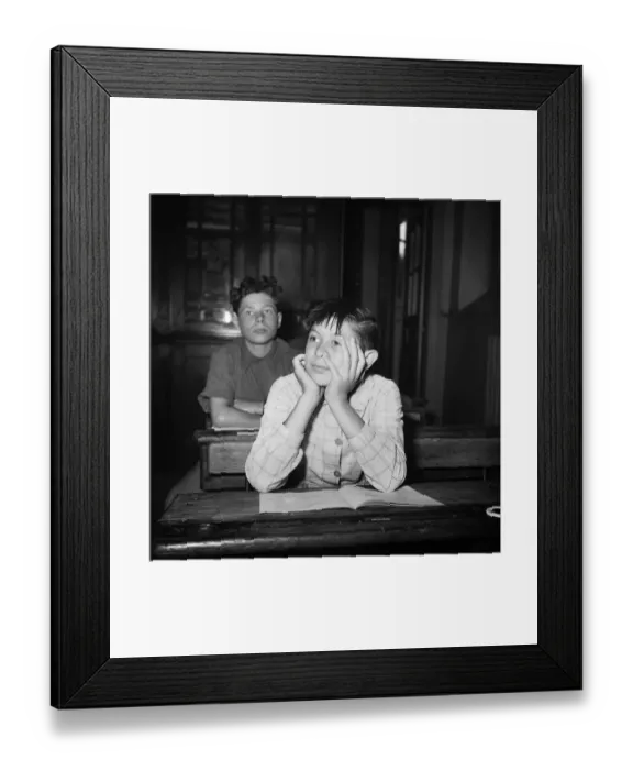 Framed Print : FRANCE-EDUCATION-BACK TO SCHOOL
