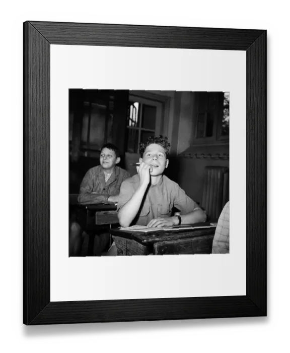 Framed Print : FRANCE-EDUCATION-BACK TO SCHOOL Framed Print : FRANCE-EDUCATION-BACK TO SCHOOL