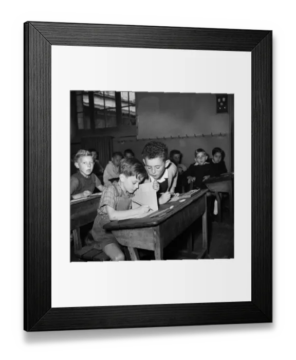 Framed Print : FRANCE-EDUCATION-BACK TO SCHOOL Framed Print : FRANCE-EDUCATION-BACK TO SCHOOL