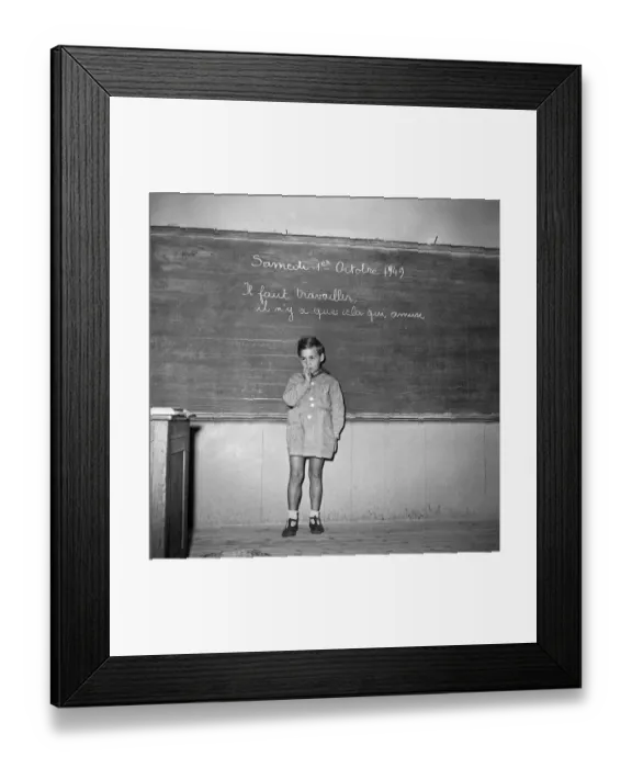 Framed Print : FRANCE-EDUCATION-BACK TO SCHOOL Framed Print : FRANCE-EDUCATION-BACK TO SCHOOL
