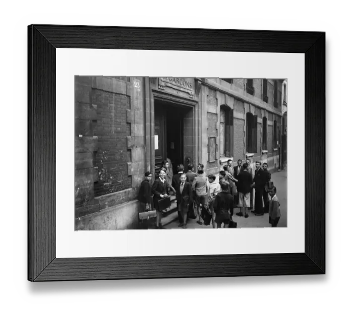 Framed Print : FRANCE-EDUCATION-BACK TO SCHOOL Framed Print : FRANCE-EDUCATION-BACK TO SCHOOL