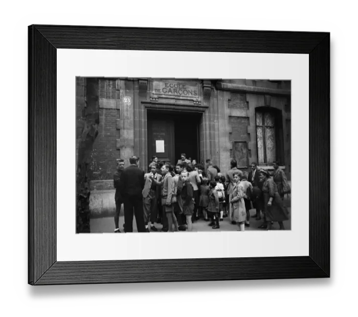 Framed Print : FRANCE-EDUCATION-BACK TO SCHOOL Framed Print : FRANCE-EDUCATION-BACK TO SCHOOL
