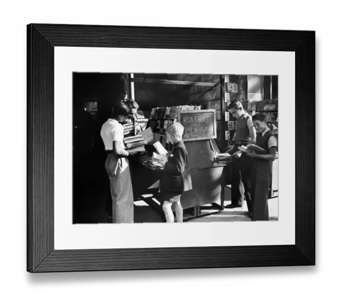 Framed Print : FRANCE-EDUCATION-BACK TO SCHOOL Framed Print : FRANCE-EDUCATION-BACK TO SCHOOL