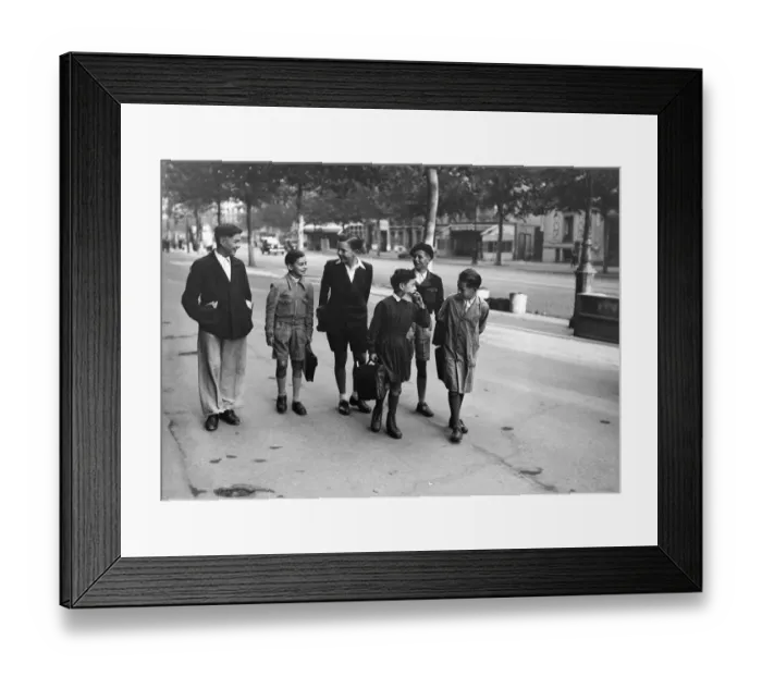 Framed Print : FRANCE-EDUCATION-BACK TO SCHOOL Framed Print : FRANCE-EDUCATION-BACK TO SCHOOL