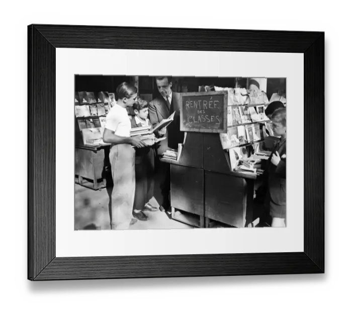 Framed Print : FRANCE-EDUCATION-BACK TO SCHOOL Framed Print : FRANCE-EDUCATION-BACK TO SCHOOL
