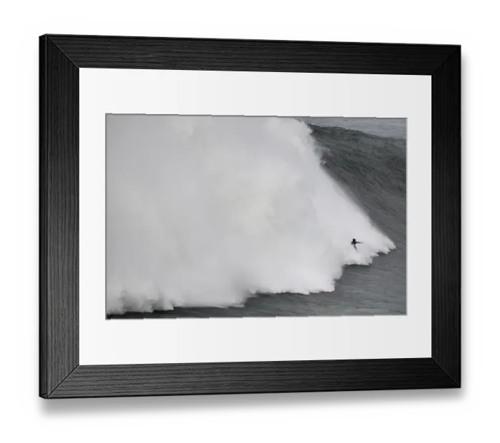 Framed Print : SURFING-POR-BIG-WAVES