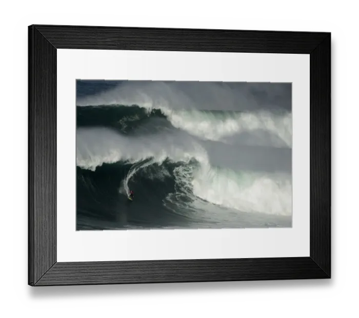 Framed Print : SURFING-POR-BIG-WAVES
