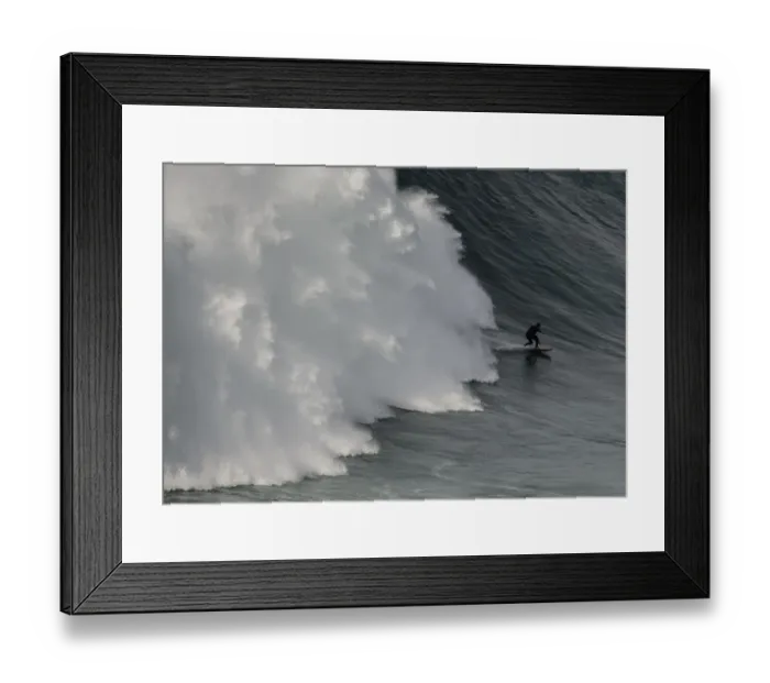 Framed Print : SURFING-POR-BIG-WAVES
