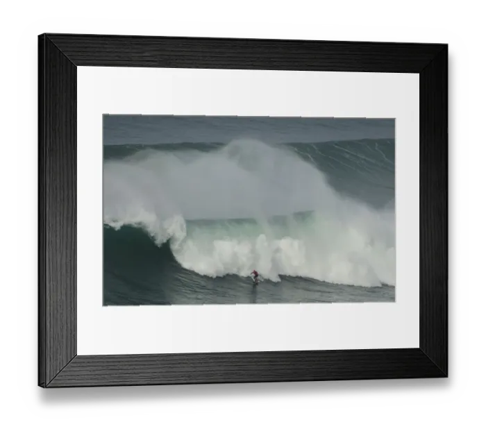 Framed Print : SURFING-POR-BIG-WAVES