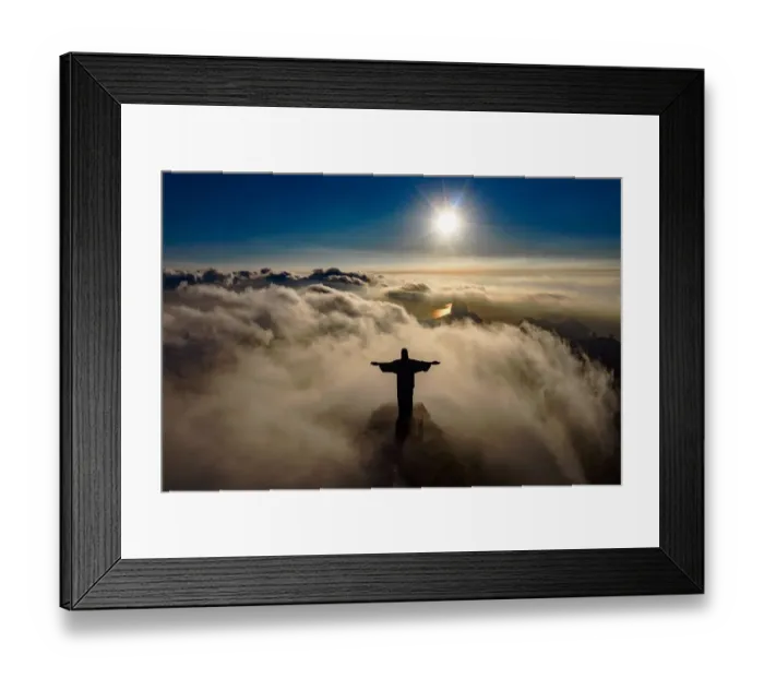 Framed Print : BRAZIL-TOURISM-CHRIST THE REDEEMER