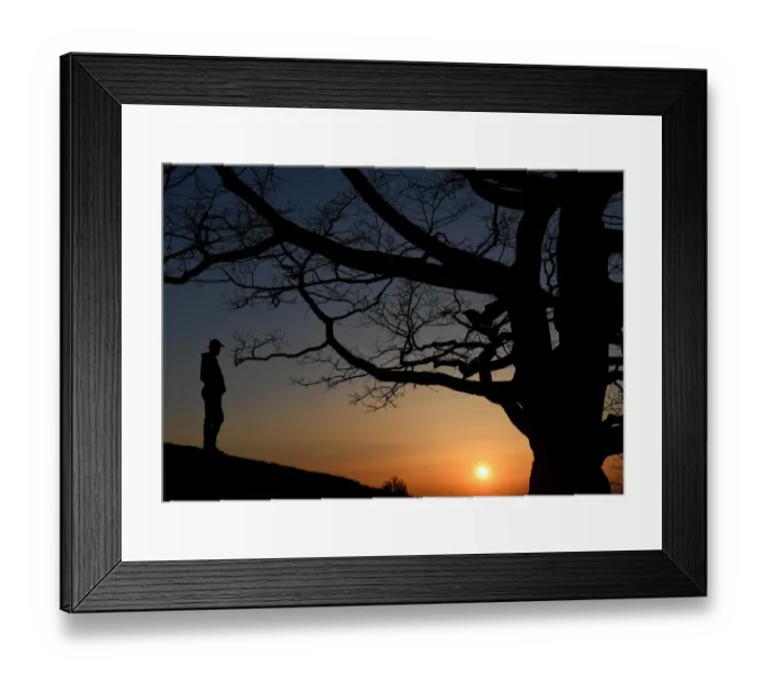 Framed Print : GERMANY-WEATHER-SUNSET