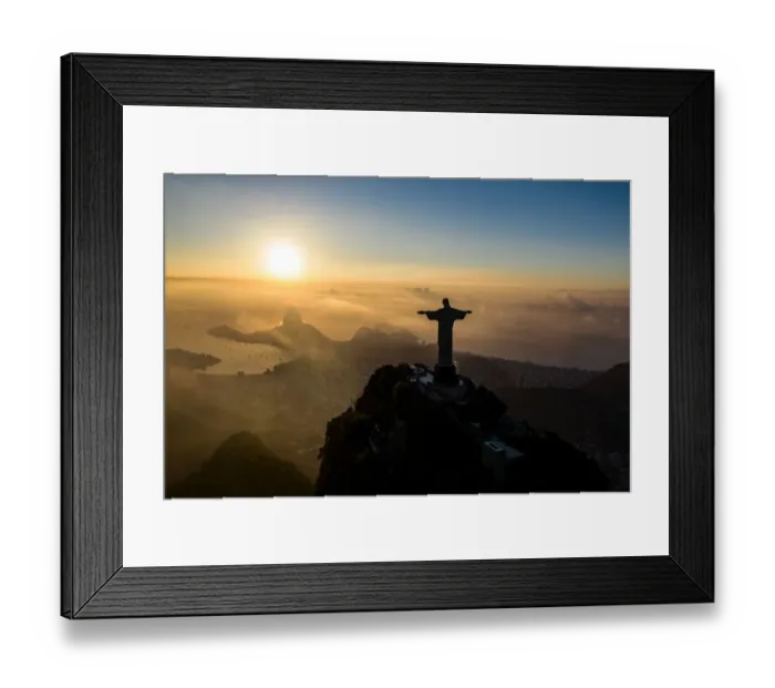 Framed Print : BRAZIL-TOURISM-CHRIST THE REDEEMER Framed Print : BRAZIL-TOURISM-CHRIST THE REDEEMER