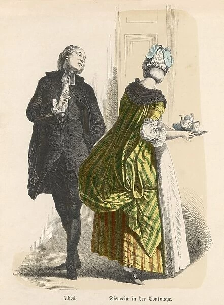 Abbe and Housemaid 1780