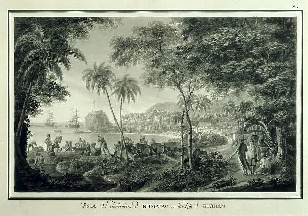 Asia. Pacific Island. Expedition of Malaspina