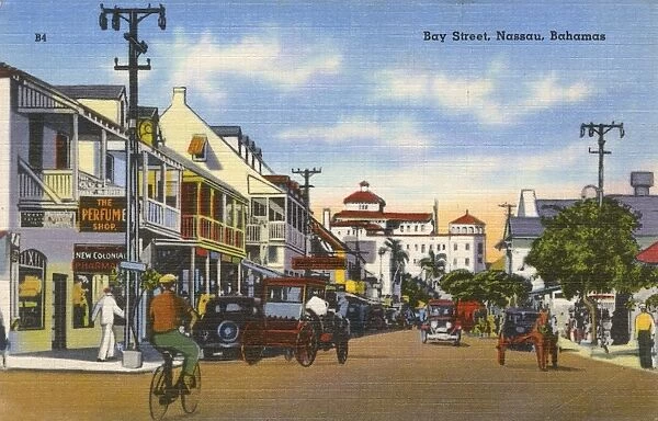 Bay Street, Nassau, Bahamas, West Indies