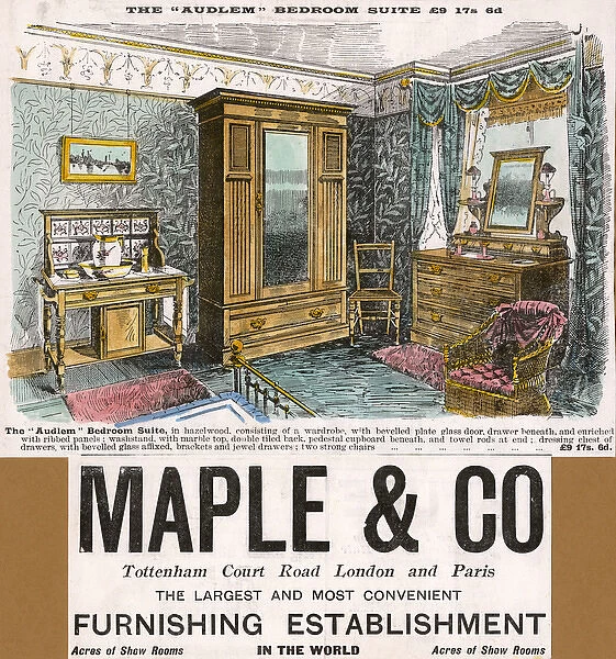 Bedroom Furniture 1890S