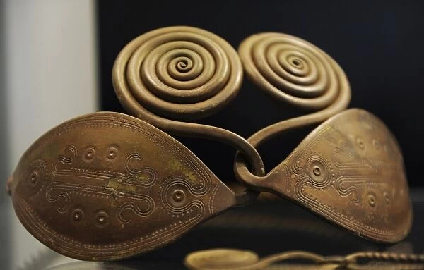 Bronze Age. Belt ornaments. 700-500 A. C. National Museum of