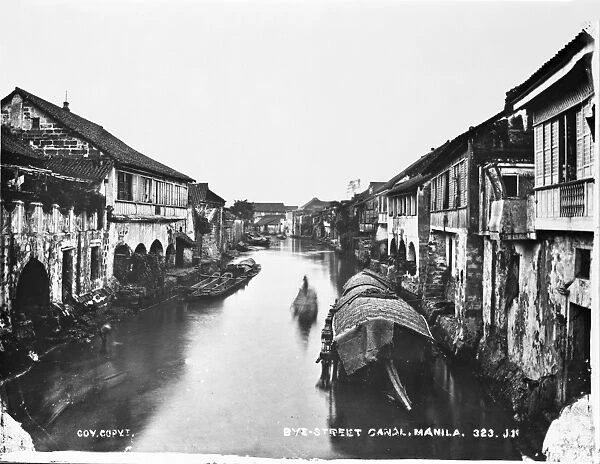 Bye Street canal, Manila, Luzon, Philippines