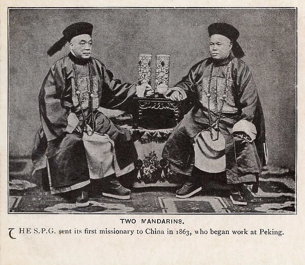 Two Chinese Mandarins - China