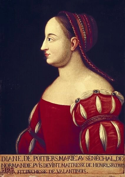 Diane de Poitiers, Duchesse de Valentinois (1499-1566)