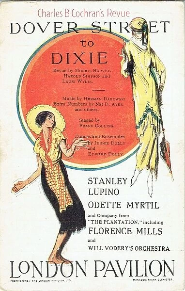 Dover Street To Dixie revue by M Harvey, H Simpson & L Wylie