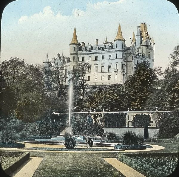 Dunrobin Castle, Sutherland, in the Highland area of Scotlan