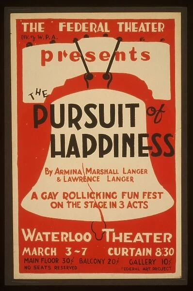 The Federal Theatre Div. of WPA. presents The pursuit of hap