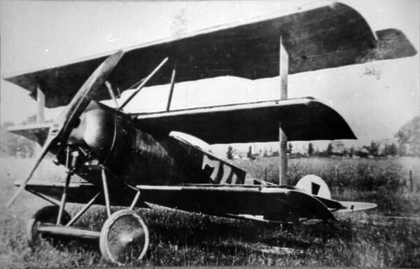 Fokker DrI produced to counter the Sopwith Triplane, it