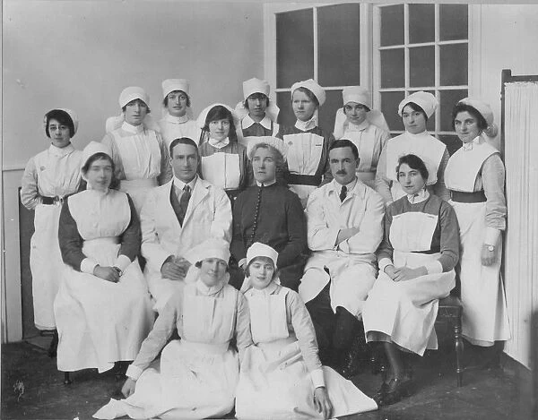 Formal group of ward staff, St Peters Hospital