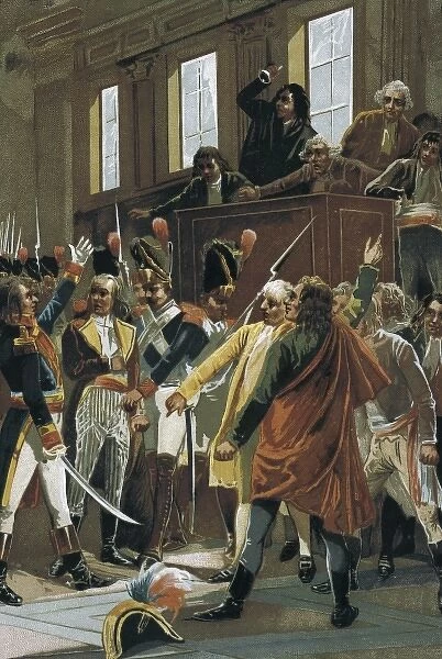 France. The Coup of 18 Brumaire (9th November