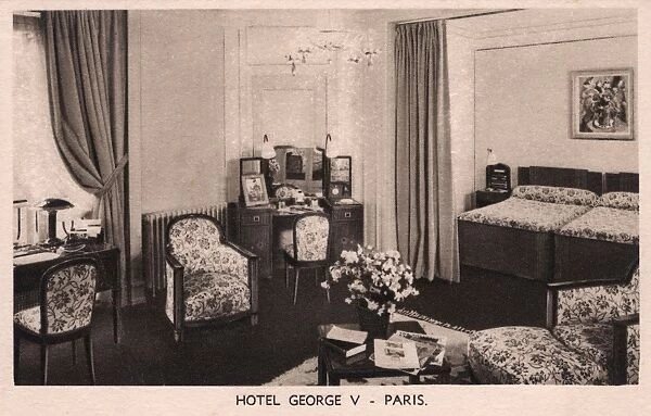 France - Paris - Interior of the Hotel George V